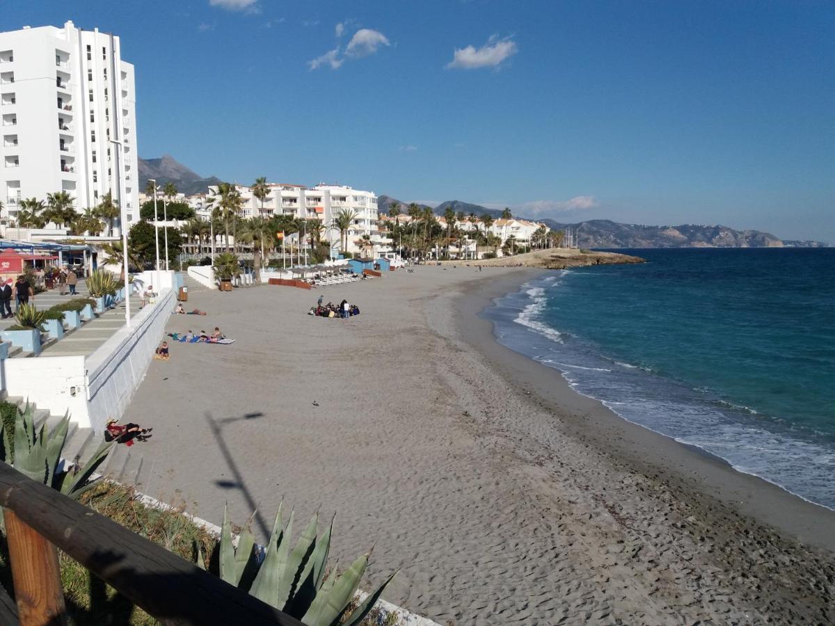 Playa Torrecilla Piscina Centro 2 Habitaciones Nerja Εξωτερικό φωτογραφία