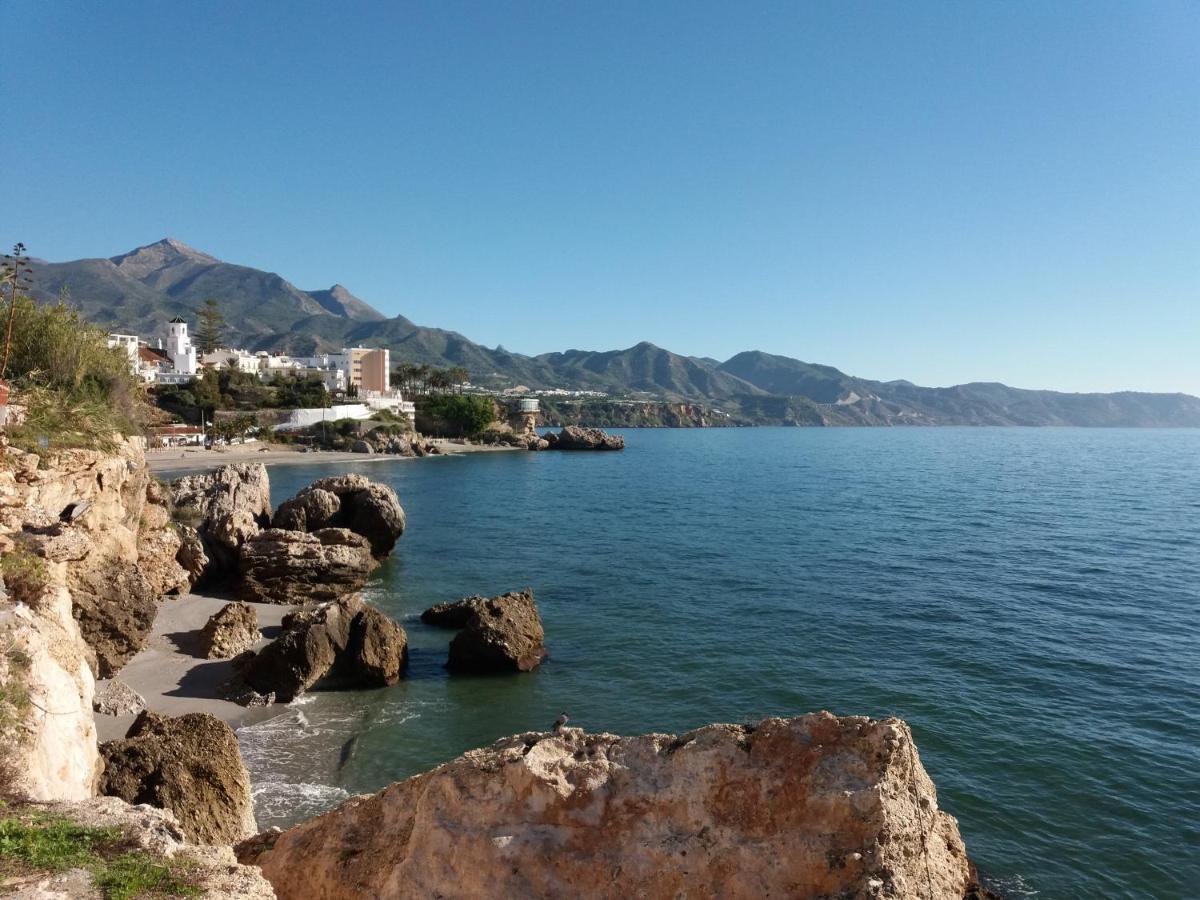 Playa Torrecilla Piscina Centro 2 Habitaciones Nerja Εξωτερικό φωτογραφία
